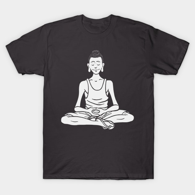 Regular Buddha T-Shirt by danrop